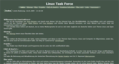 Desktop Screenshot of linuxtaskforce.de